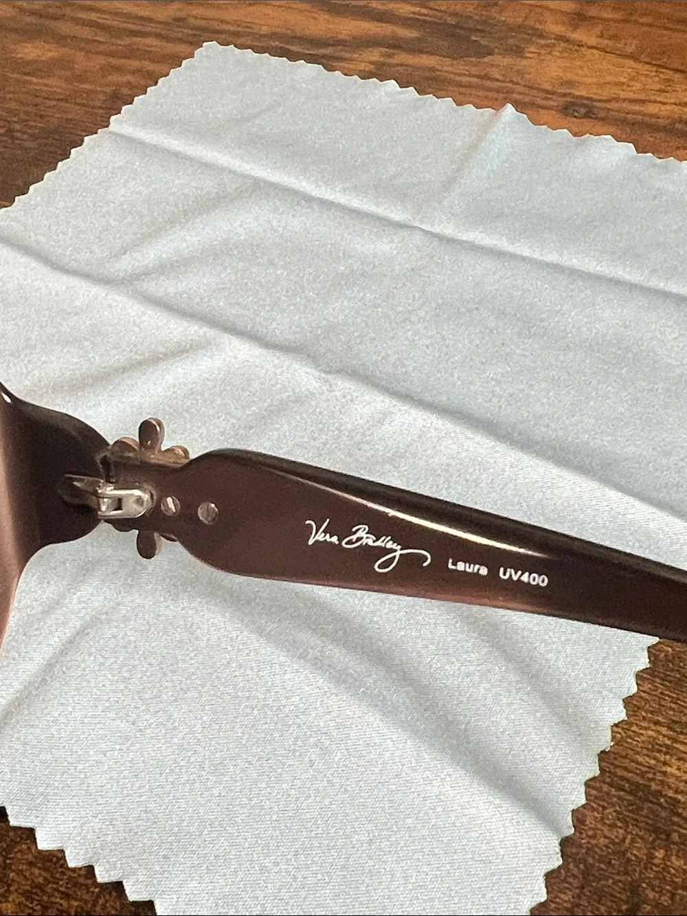 Vera Bradley Brown Floral-Accent Women's Sunglasses